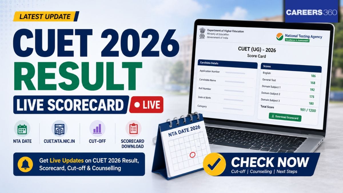 CUET Result 2026 Live: NTA UG Scorecard, Expected Cutoff & Passing Marks